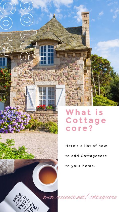 What Cottagecore Will Teach You About Simple Living - CoziNest Cottagecore Skills, What Is Cottagecore, How To Be Cottagecore Aesthetic, Cottagecore Lifestyle Tips, Cottagecore Places To Live, How To Live A Cottagecore Lifestyle, Cottagecore Lifestyle, All Wood Furniture, English Garden Style