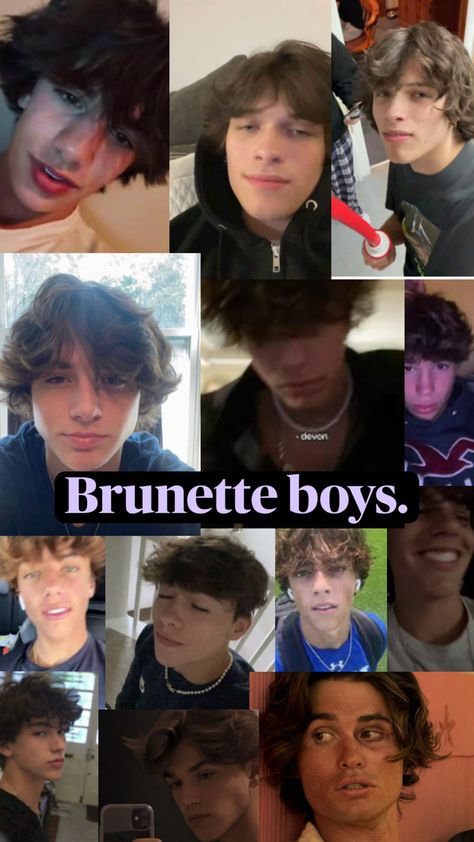 Burnette boys 👦 Brown Haired Guys, Cute Brunette Boy, Brunette Guys With Blue Eyes, Hot Brunette Guy Fluffy Hair Blue Eyes, Brunette Blue Eyes Boy, Blue Eyed Brunette Boy, Brunette Teen Boy, Cute Boys With Light Brown Fluffy Hair, Brunette Boys