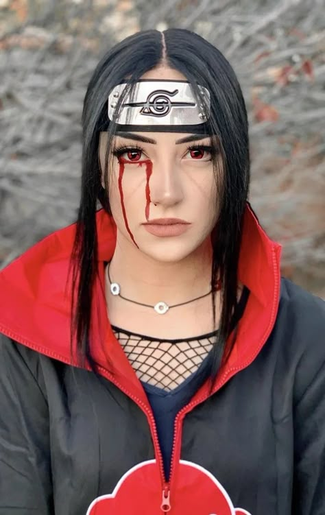 Itachi Uchiha Costume, Genderbent Cosplay, Gender Bend Cosplay, Akatsuki Cosplay, Itachi Cosplay, Work Rules, Naruto Cosplay, Cosplay Tutorial, Fantasias Halloween