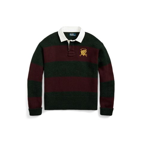 Striped Wool-Blend Rugby Sweater Rugby Sweater, Jumper For Men, Ralph Lauren Shop, Ralph Lauren Sweater, Ralph Lauren Home, Rugby Shirt, Winter Sale, Ralph Lauren Men, Rugby