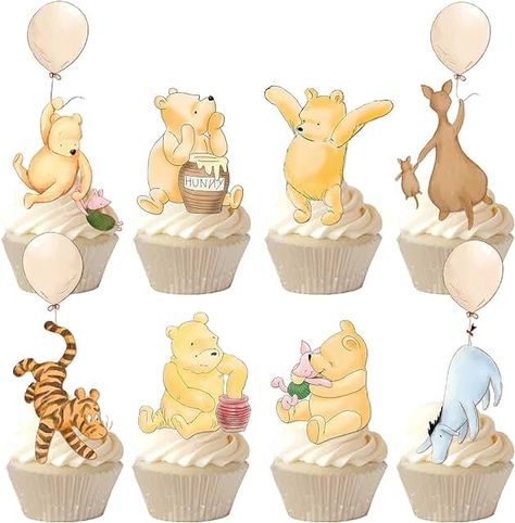 Winnie The Pooh Wedding, Pooh Wedding, Baby Shower Winnie The Pooh, Baby Boy Cake Topper, Hbd To Me, Bee Birthday Party, Baby Mommy, Winnie The Pooh Baby Shower, Classic Pooh