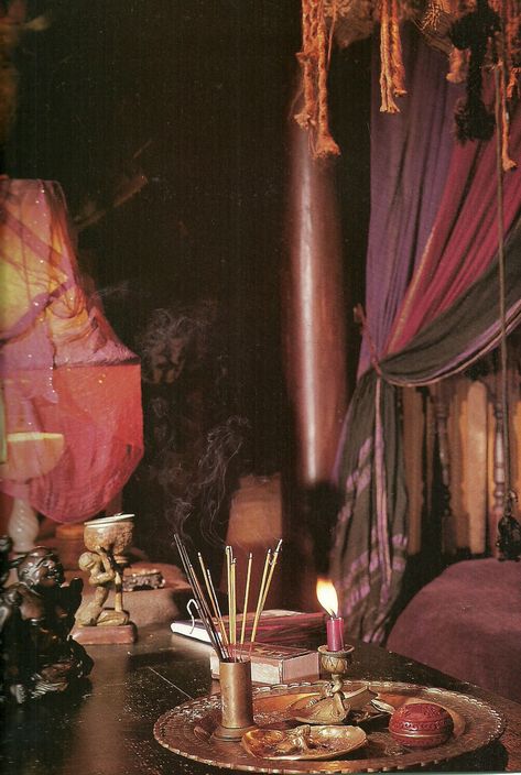 "Interior Alchemy" by Rebecca Purcell. Bedroom Revamp, 70s Interior, Living Luxury, Quiet Space, Deco Boheme, Maximalism, Humble Abode, Bohemian Home, Room Aesthetic