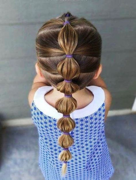 Simple and Easy Girl Toddler Hairstyle Easy Toddler Hairstyles, Girls Hairdos, Easy Girl, Cute Toddler Hairstyles, Easy Little Girl Hairstyles, Girly Hairstyles, Girls Hair Styles, Girl Hair Dos, Girls Hairstyles Easy