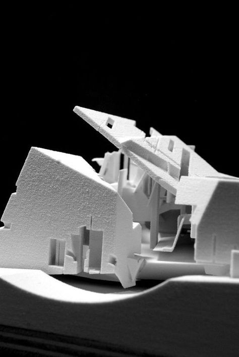 Sci Arc, Deconstructivism, Car Parks, Stockholm City, Urban Housing, Architecture Models, Concept Model, City Library, Architectural Model