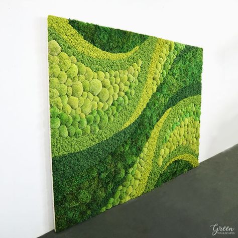 Green Wallscapes, green wall, moss wall, plant wall, living wall, textured wall, balanced design Zen Yoga Studio, Mos Wand, Artificial Grass Wall, Moss Decor, Office Lobby, Zen Yoga, Moss Wall Art, Organic Art, Moss Art