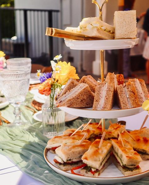 Tea Parties 🤝 Brides 🤝 Festie Grateful to be a part of this stunning tea party celebrating the soon-to-be, Mrs. Morgan. We were in love with the theme and had so much fun putting this together with @kimskaran_3 #teaparty #bridalshowerdecor #bohodecor #festieevents #eventplanner #eventplanning #losangelesevents #partyplanners #eventdesign Tea With The Bride To Be Decor, Time For Tea With The Bride To Be, Princess And The Frog Tea Party, Tea Party Engagement Party, Tea With The Bride To Be, High Tea Bridal Shower Ideas, Tea Party Wedding Theme, Yellow Tea Party, Tea Party Bridal Shower Ideas