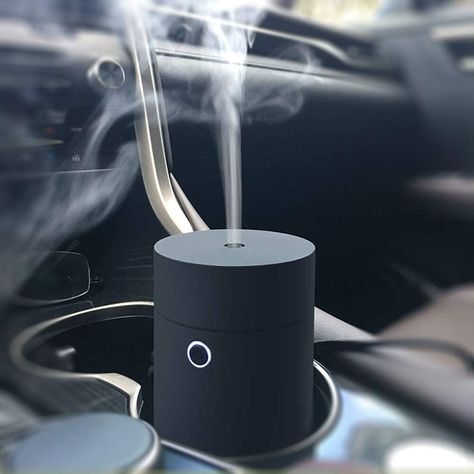 Car Diffuser Humidifier Aromatherapy Essential Oil Diffuser USB Cool Mist Mini Portable for Car Home Office Bedroom (Plain Black) : Amazon.ae: Health High Tech Gifts, Portable Air Purifier, Essential Oil Companies, Animal Room, Humidifiers, Car Diffuser, Home Office Bedroom, Car Air Fresheners, Car Home