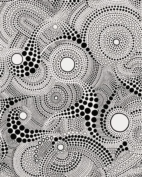 Black & white Dot Composition Drawing, Dots Art Drawing, Circle Composition Design, Art With Dots, Art With Circles, Zentangle Circles, Dot Composition, Circle Composition, Black And White Composition