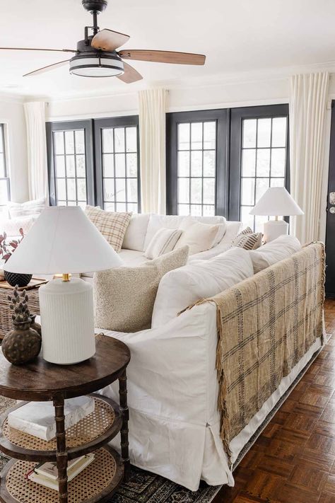 Loveseat Sofa Pottery Barn, Coffe Table For Pottery Barn Sofa, Pottery Barn Jake Sofa Review, Pottery Barn Sectional Living Room, White Livingrooms Sofas, Pottery Barn Reeva, Traditional Living Room With Sectional, York Sectional Pottery Barn, Pb Comfort Sofa