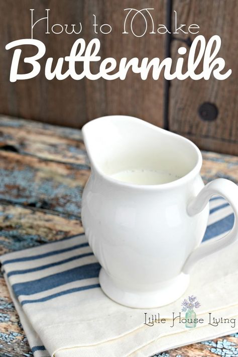 How to make your own buttermilk at home easily and quickly! #ad Buttermilk From Milk, Homemade Buttermilk Pancakes, Make Buttermilk, How To Make Buttermilk, Baking Hacks, Homemade Buttermilk, Food Substitutions, Waffle Mix, Buttermilk Pancakes