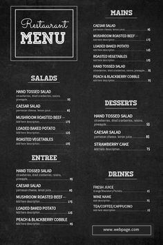 Restoran Menu Design, Pizza Menu Design Ideas, Menu Ideas Restaurant, Bloxburg Restaurant, Restaurant Menu Design Ideas, Bloxburg Cafe, Pizza Menu Design, Chalkboard Restaurant, Restaurant Vibes