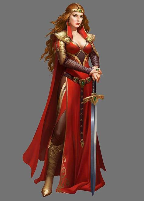 Dungeons & Dragons: Wizards, Warlocks, Druids & Sorcerers II (inspirational) - Imgur Heroic Fantasy, Art Tumblr, Warrior Princess, Fantasy Warrior, 판타지 아트, Fantasy Rpg, Medieval Fantasy, Fantasy Artwork, Character Portraits