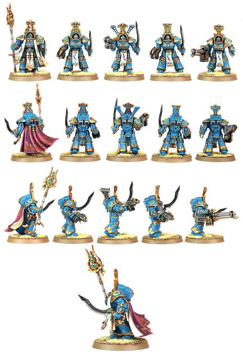 Thousand Sons Terminator, Scarab Occult Terminators, Warhammer 40k Thousand Sons Miniatures, Warhammer Thousand Sons, Thousand Sons 40k, Warhammer 40k Thousand Sons, 40k Models, Thousand Sons, Model Painting