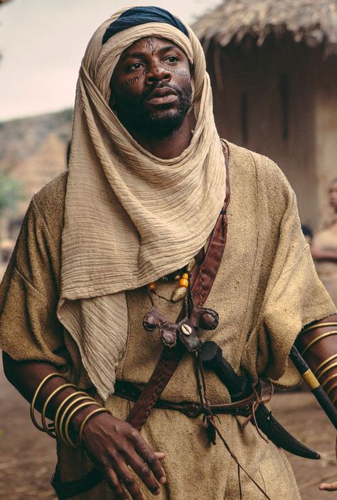 Derek Luke, Desert Clothing, 3d Karakter, History Channel, Fantasy Costumes, African History, African Culture, Fantasy Inspiration, Character Design References