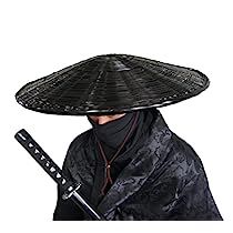 Samurai Hat, Japanese Hat, Japanese Ninja, Bamboo Hat, Bamboo Hats, Hawaii Wall Art, Chinese Bamboo, Samurai Armor, Head Ring