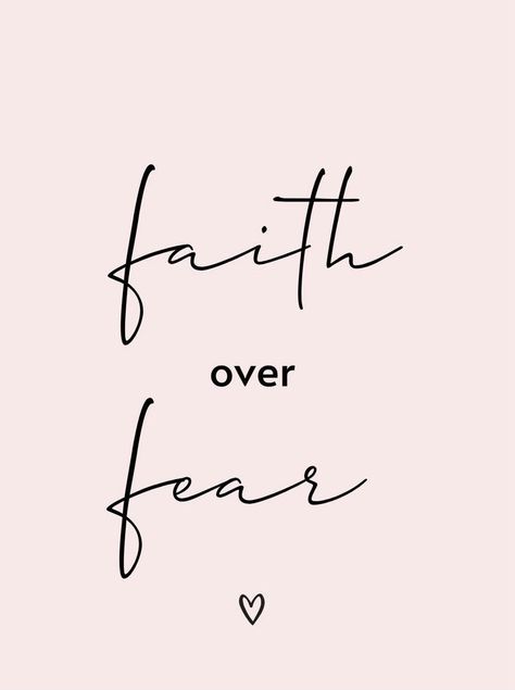 Strong Faith Quotes Strength, Short Faith Quotes Inspirational, Courage Over Fear Tattoo, Short Faith Quotes, Tattoo Verses, Faith Over Fear Quotes, Faith Over Fear Wallpaper, Faith Over Fear Tattoo, Fear Tattoo