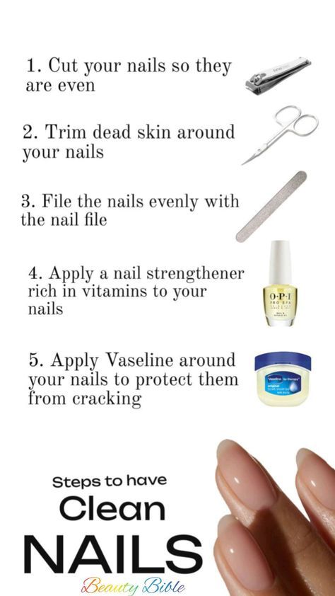 French Manicure Designs, Basic Skin Care Routine, Nail Care Routine, Nail Care Tips, Perfect Skin Care Routine, Body Care Routine, Glow Up Tips, Clean Nails, Healthy Nails