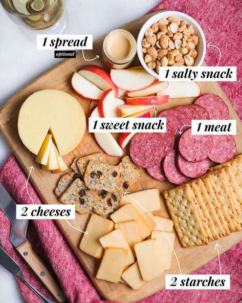 Need more simple cheese board ideas? This easy cheese board formula is the perfect way to make a charcuterie board at home without overthinking it! So here's my DIY formula on how to throw together the easiest cheese board display for happy hour. #cheeseboard #cheeseboardideas #cheeseboardideassimple #charcuterie #charcuterieboard #cheeseboarddisplay #cheeseboardiy Cheese Board Lunch Ideas, Small Cheese Tray Ideas Easy, How To Make A Simple Charcuterie Board, Easy Chacutery Board Ideas, Simple Cheese Board For Two, Easy Charcuterie Board For Two, Lazy Charcuterie Board, Easiest Charcuterie Board, Simple Charturie Boards