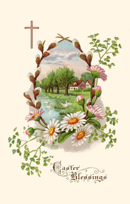 Vintage Easter printables Easter Images Religious, Vintage Easter Printables, Easter Graphics, Vintage Easter Postcards, Vintage Easter Cards, Image Halloween, Easter Postcards, Easter Images, Easter Pictures