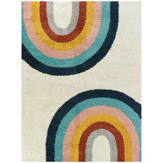 Camp Room, Rug Tufting Ideas, Tufting Ideas, Shared Kids Room, Kids Area Rugs, Rug Tufting, Rainbow Rug, Classroom Decor Ideas, Kids Rug