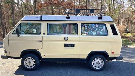 1984 Westfalia in Absecon, NJ Vanagon Westfalia, Camping Vans, Westfalia Camper, Volkswagen Vanagon, Camper For Sale, Solar Panel Mounts, Vw Vanagon, Volkswagen Type 2, Propane Stove