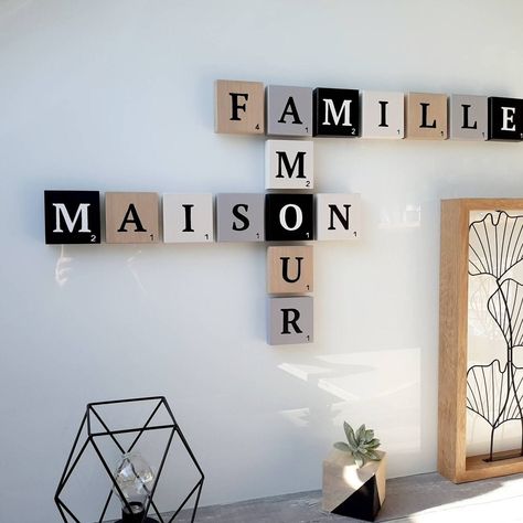 Guest House, Wooden Signs, Light Box, Mural, Cricut, France