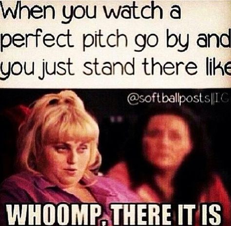 All the time. I even usually say wow. Softball Jokes, Funny Softball Quotes, Softball Tips, Softball Memes, Softball Things, Sports Quotes Softball, Softball Cheers, Softball Funny, Softball Problems