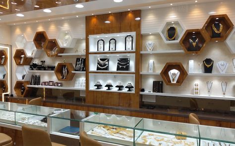 Jwellary Shop Interior Design Indian, Modern Jewellery Shop Interior Design, Jawelari Shop Design, Indian Jewellery Store Interior, Jewellers Shop Interior Design, Jewellery Showroom Interiors Jewelry Shop, Jewellery Shop Design Store Interiors, Jewelry Showroom Interiors, Modern Jewelry Store Interior