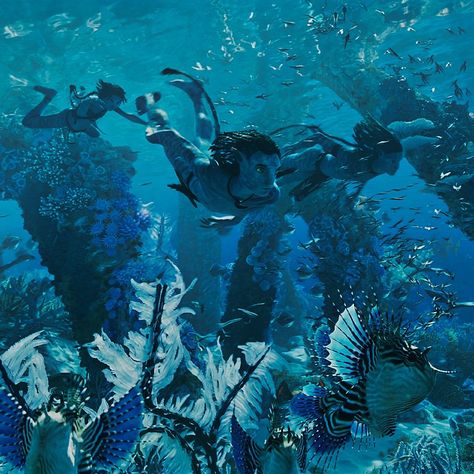 Avatar The Way Of Water Underwater, Avatar Underwater, Pandora Aesthetic Avatar The Way Of Water, Way Of Water Aesthetic, Avatar Aesthetic Icon, Avatar Twow Aesthetic, Avatar Way Of Water Aesthetic, Avatar Water, Avatar The Way Of Water Aesthetic