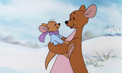 Winnie The Pooh Kanga, Roo Winnie The Pooh, Kanga And Roo, Winnie The Pooh Character, Winnie The Pooh Christmas, Cute Winnie The Pooh, Winnie The Pooh Friends, Old Disney, Pinturas Disney