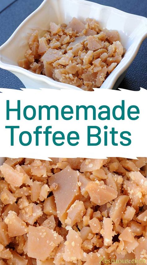 Toffee Bits Recipe, Toffee Dessert, Candy Mints, Simple Sweets, Easy Toffee, Homemade Toffee, Toffee Candy, Cracker Toffee, Toffee Recipe