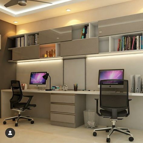 Studio In Casa, Home Office Furniture Design, Home Study Rooms, Small Office Design Interior, Home Office Layouts, Small Office Design, Study Table Designs, Modern Home Offices, Study Room Design