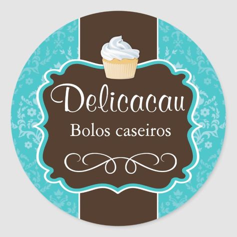 Specialty Cupcakes, Gourmet Bakery, Food Logo Design, Minimalist Business Logo, Bakery Packaging, Product Labels, Packaging Stickers, Home Bakery, Packaging Labels Design