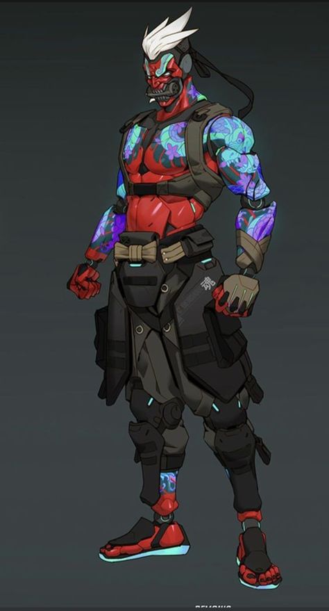 Cyberpunk Dnd, Punk Character Design, Overwatch Concept, Cyberpunk Oc, Scifi Character, Cyberpunk Rpg, Armor Ideas, Npc Ideas, Sci Fi Character