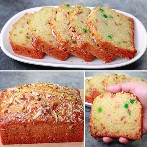 Bakery Style Suji Cake Recipe | Eggless & Without Oven | Yummy | Bakery Style Suji Cake Recipe | Eggless & Without Oven | By Yummy Recipes Suji Cake Recipe, Cake Recipe Eggless, Eggless Cake Recipe, Eggless Cake, Pound Cake, Yummy Recipes, Cake Recipe, Banana Bread, Cake Recipes