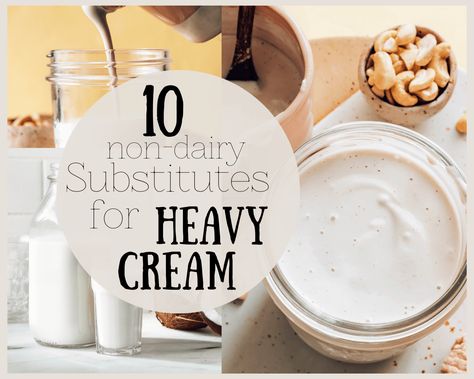 The 10 Best Non-dairy Substitutes for Heavy Cream