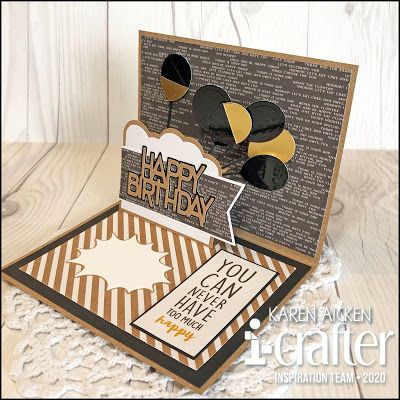 Exploding Gift Box, Pop Up Card Templates, Gold Foil Cards, Masculine Birthday Cards, Boy Cards, Paper Creations, Interactive Cards, Birthday Cards For Men, Fancy Fold Cards