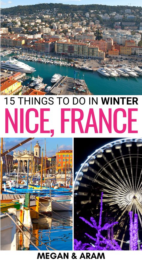 France In January, Nice France Outfits Winter, France In February, Nice France Winter, Nice France Outfits, Winter In France, France In Winter, Nice France Photography, Christmas In France