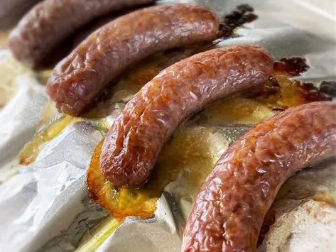 Cook Sausage In Oven, Italian Sausage In Oven, Sausage In The Oven, Vidalia Onion Recipes, Baked Italian Sausage, How To Cook Kielbasa, Mild Italian Sausage, Hot Italian Sausage, Sweet Italian Sausage