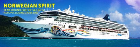 Norwegian Spirit Cruise Ship | Cruise Vacation Information Aboard The Norwegian Spirit Fleet Of Ships, Singles Cruise, Crystal Cruises, Summer Vacation Destinations, Dream Cruise, Cruise Lines, Norwegian Cruise Line, Mediterranean Cruise, Norwegian Cruise