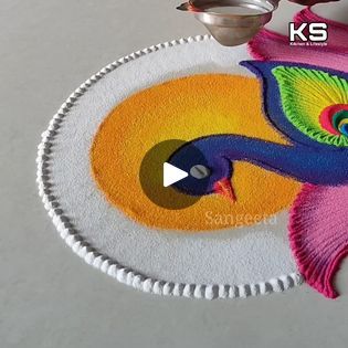 356K views · 838 reactions | Best Rangoli Tricks || Easy Rangoli || Simple Rangoli Designs || Satisfying Art Work || Peacock Lotus Rangoli Design | Mesmerizing peacock and lotus rangoli design 🥰 | By Indian Rangoli Art | Facebook Peacock And Lotus Rangoli, Easy Lotus Rangoli, Lotus Rangoli Designs, Peacock Rangoli Designs, Best Rangoli, Best Rangoli Design, Simple Rangoli Designs, Lotus Rangoli, Easy Rangoli Designs Videos