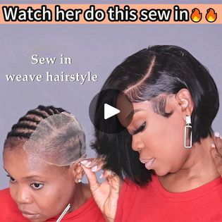 Short bob sew ins tutorial | Short bob sew ins tutorial🔥🔥
#bundlesewins #bundlesdeal #hairtutorial #hairstylingtutorial | By April Lace WigsFacebook Short Bob Weave, Short Sew In Hairstyles, Sew In Bob Hairstyles, Short Sew In, Bob Sew In, Lisa Hair, Short Weave Hairstyles, Bob Weave, High Ponytail Hairstyles