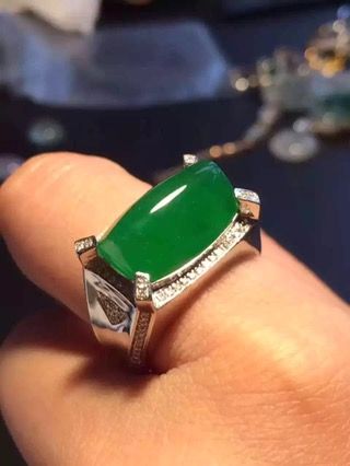 Visit the post for more. Jade Jewellery, Royal Green, White Gold Set, Platinum Jewelry, Jade Ring, Jade Bracelet, Jade Jewelry, Cocktail Ring, Designer Jewelry