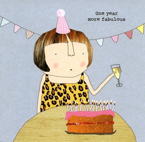 Rosie Made A Thing, Birthday Greetings Friend, Thing One, Happy Birthday Art, Happy Birthday Greetings Friends, Happy Birthday Friend, Birthday Illustration, Happy Birthday Wishes Cards, Birthday Wishes Funny