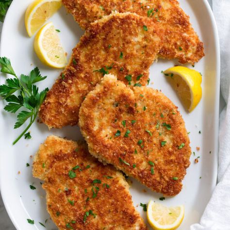 Pollo Tropical, Parmesan Crusted Chicken Recipe, Crusted Chicken Breast, Crusted Chicken Recipes, Chicken Cutlet Recipes, Seared Chicken Breast, Cutlets Recipes, Chicken For Dinner, Seared Chicken