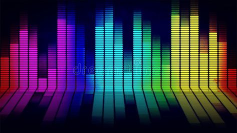 Music equalizer. Graphics of music equalizer on black background , #affiliate, #Graphics, #equalizer, #Music, #background, #black #ad Music Equalizer, Black Background Illustration, Graphic Equalizer, Music Background, Background Black, Travel Illustration, Equalizer, Stock Photography Free, Background Illustration