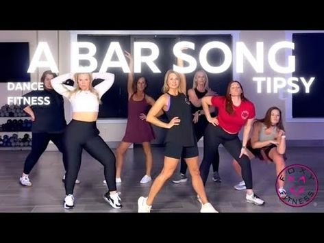 Dance Fitness: “A Bar Song” (Tipsy) by Shaboozey - YouTube Bar Song Dance, A Bar Song Tipsy Dance, A Bar Song (tipsy) Dance, Youtube Workout Videos, Exercise For Seniors, Exercise For Beginners, Exercise Videos, Dance Fitness, Senior Fitness