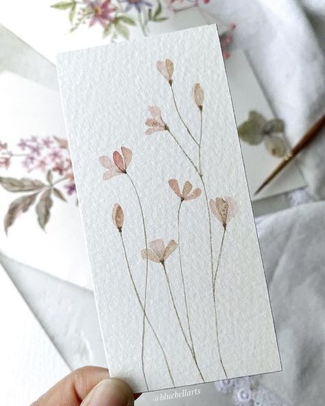 How To Paint Flowers Acrylic, Watercolor Paintings Flowers, Happy Sunday Flowers, Sunday Flowers, Wedding Album Scrapbooking, Learn Watercolor Painting, Watercolor Beginner, Watercolor Paintings For Beginners, Diy Watercolor Painting