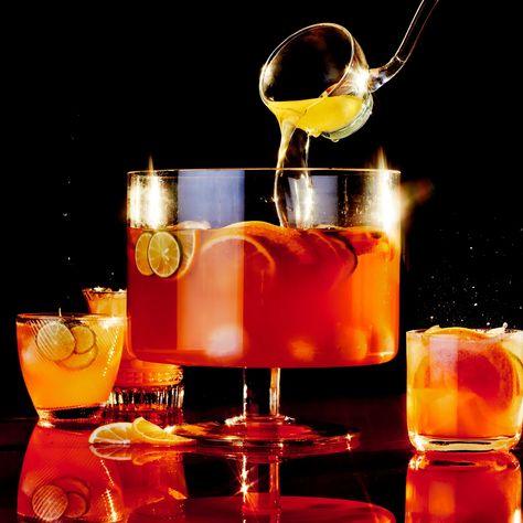 Lunar New Year’s Lychee Punch Recipe | Bon Appétit Sparkling Wine Drinks, Lychee Cocktail, Wine Recipes Drink, Best Sparkling Wine, Sparkling Wine Cocktails, Ginger Fizz, Champagne Recipes Cocktails, Italian Drinks, Sparkling Cocktail