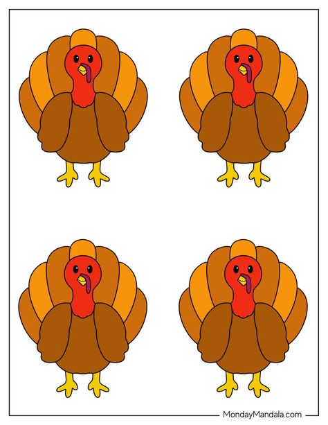 62 Turkey Templates (Free PDF Printables) Turkey Images Free Printable, Free Turkey Printables, Turkey Printable Free, Turkey Pictures, Turkey Template, Wooden Knitting Needles, Turkey Hat, Turkey Crafts, Autumn Breeze